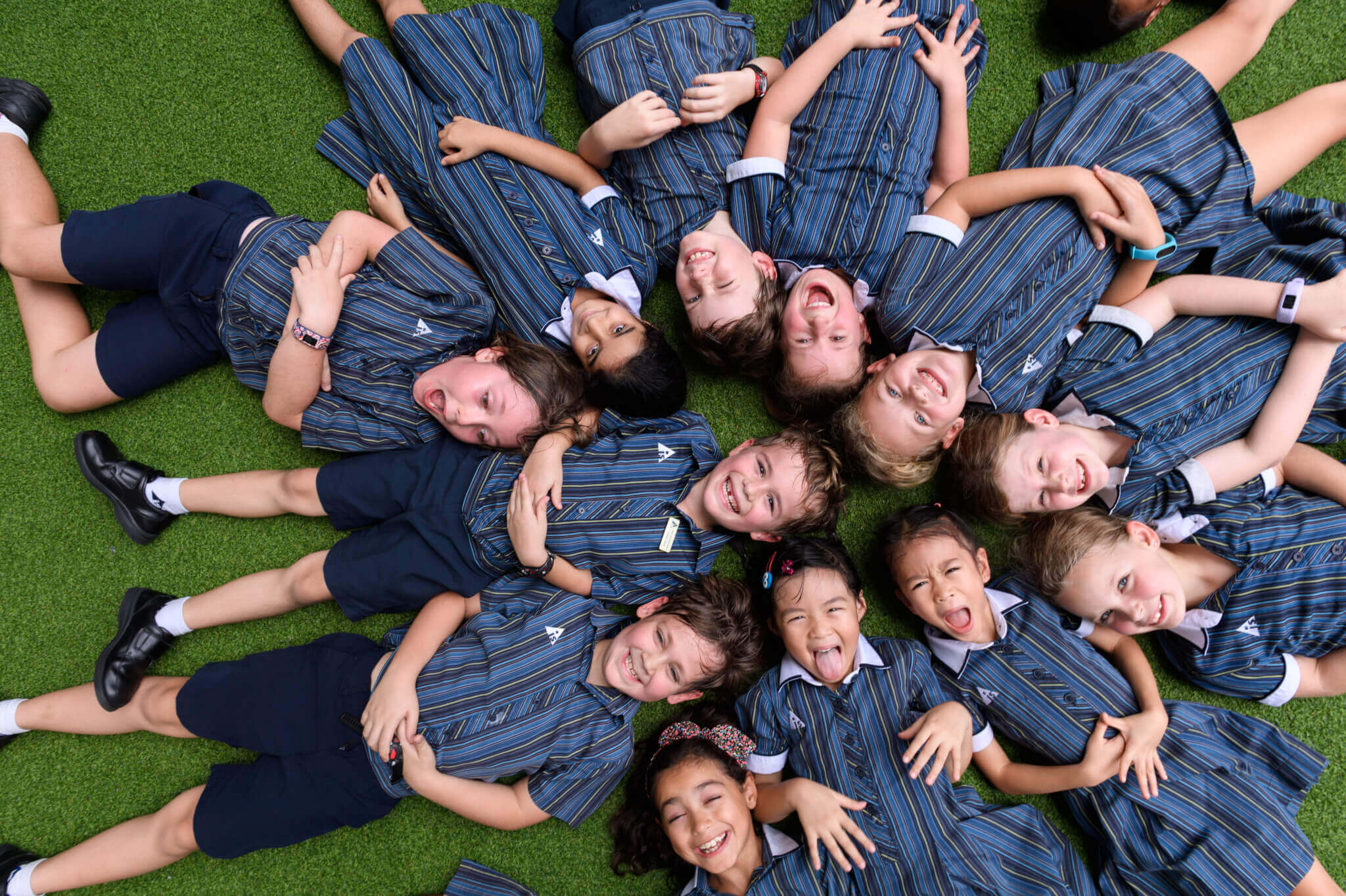 Students at Australian International School Singapore (AIS)