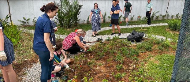 Students Gardening - Australian International School (AIS)