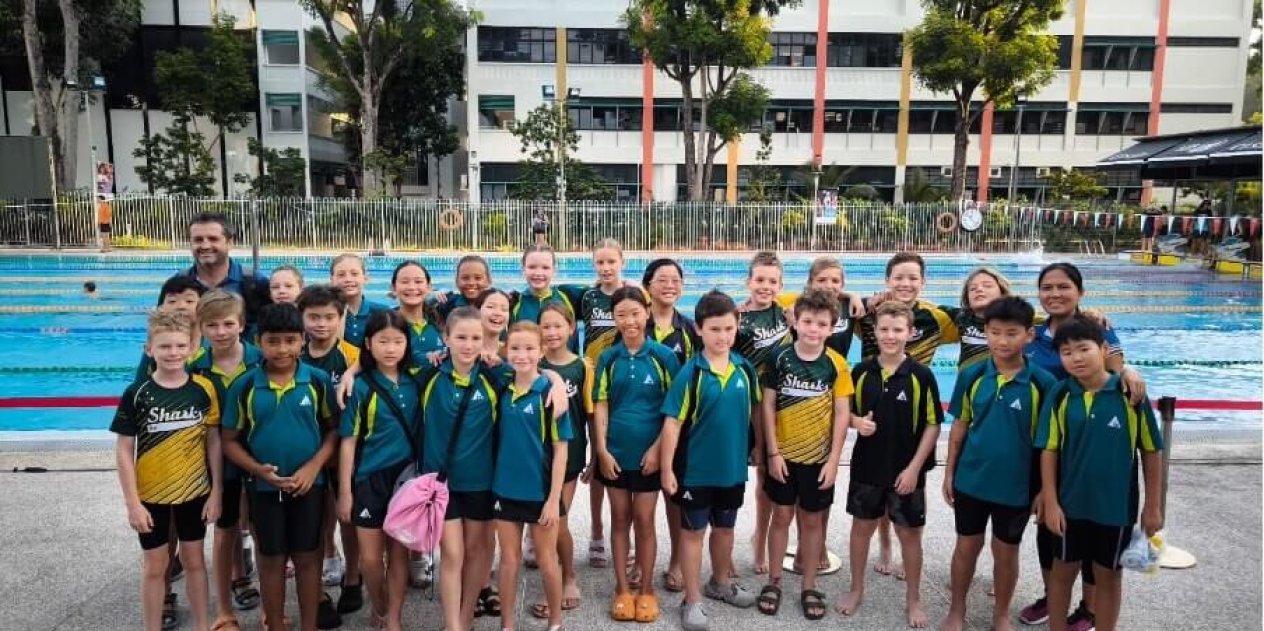 Australian International School Singapore (AIS) Swimming Team photo