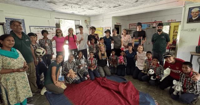 AIS Singapore students volunteer overseas India 2025