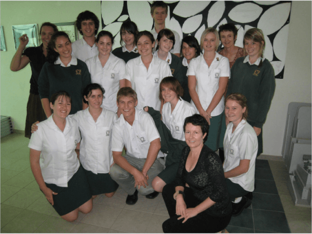 First AIS students and staff on Nepal service learning trip 2007