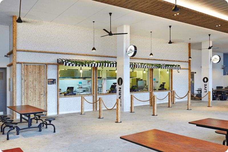 School Canteen School Life AIS Singapore