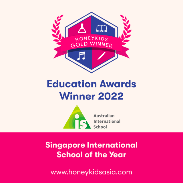 AIS Wins HoneyKids Singapore International School Of the Year Award