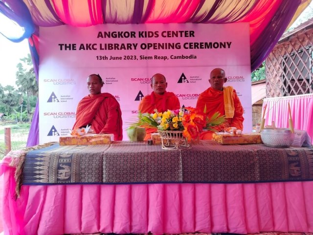 Angkor Kids Library_Blessing