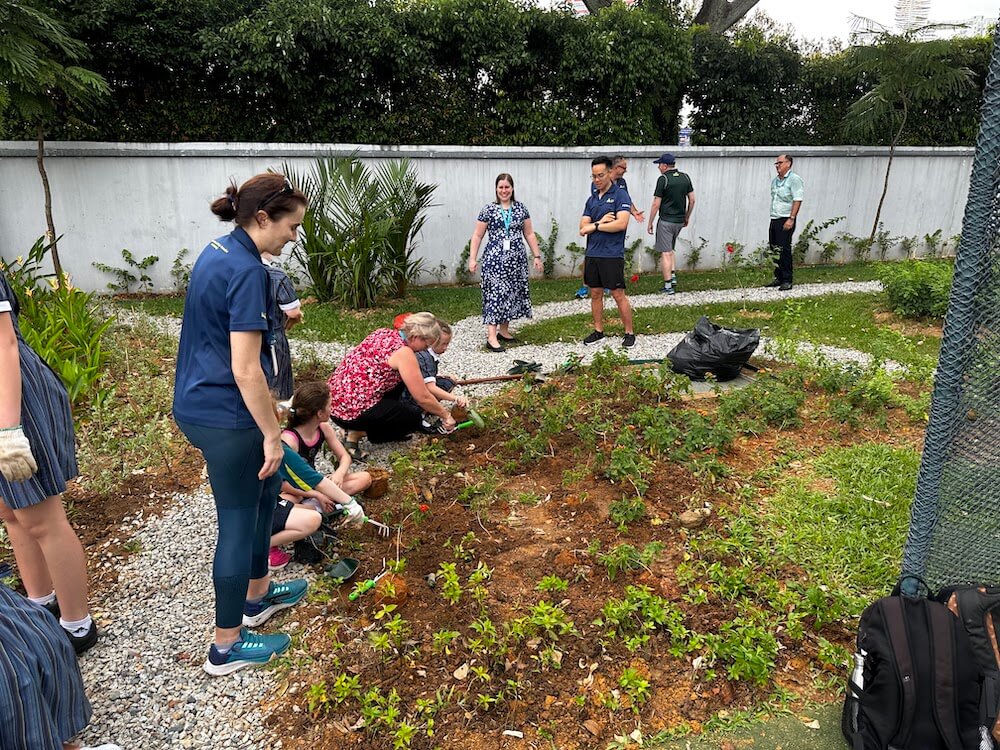 AIS Students Create a Butterfly Haven
